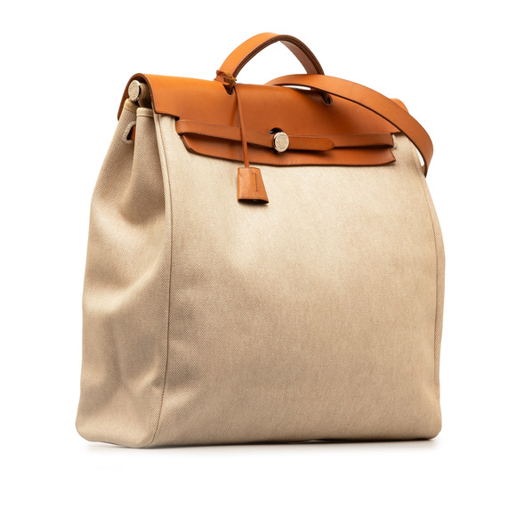 Hermès Toile Herbag MM - Picture 2 of 10